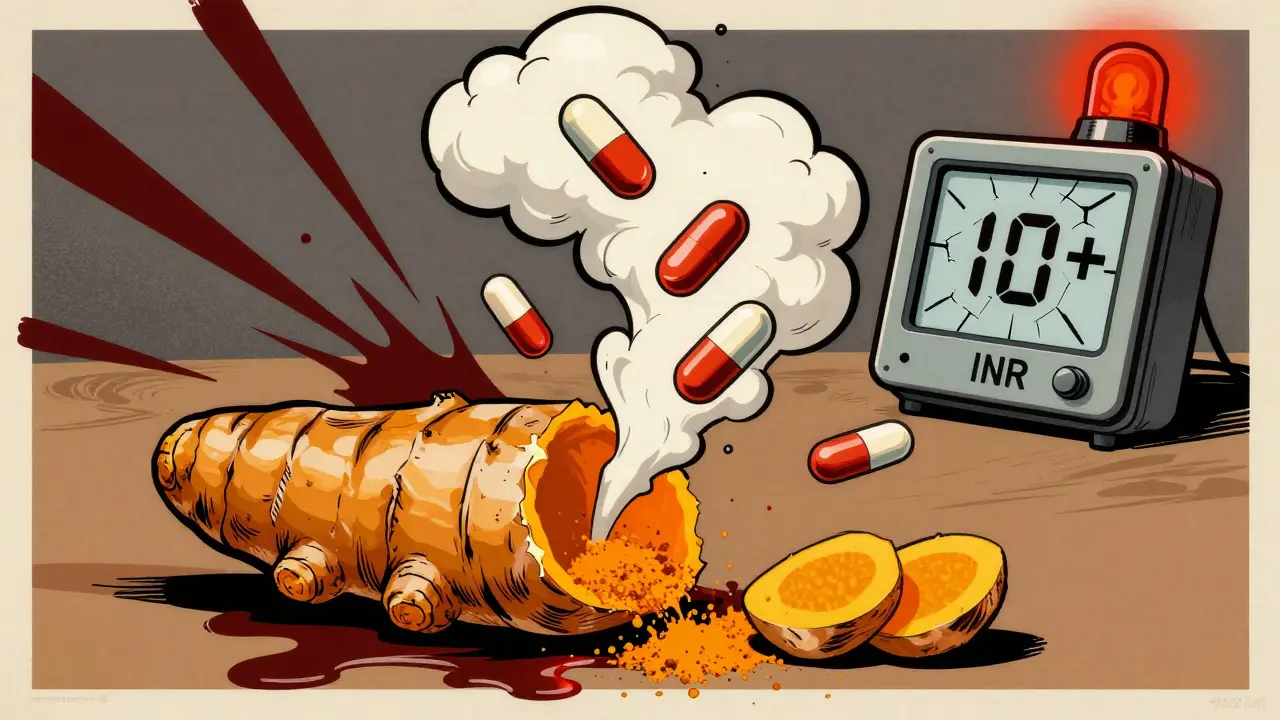 Turmeric and Blood Thinners: What the Evidence Shows About Dangerous Interactions