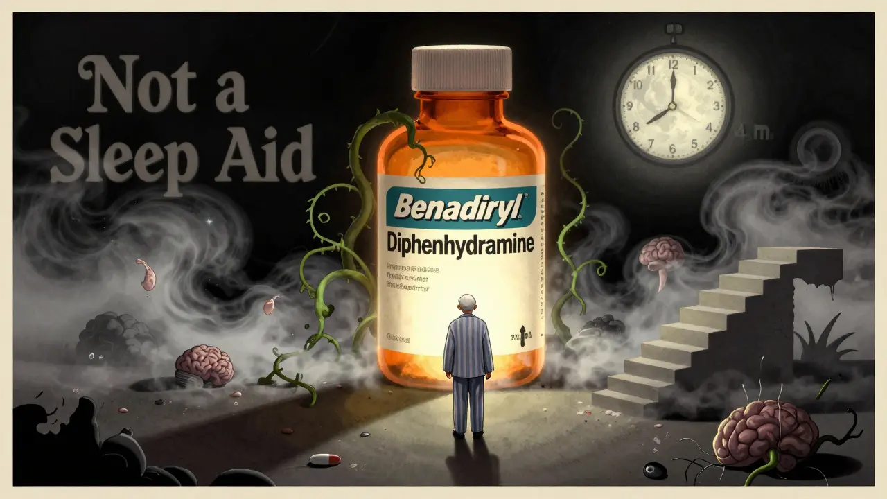 Nighttime Sleep Aids with Diphenhydramine: Risks and Safer Alternatives