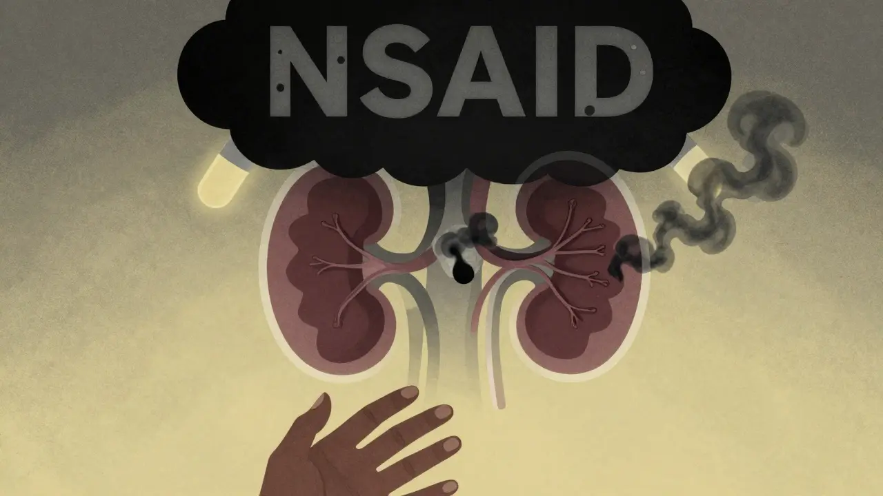 NSAIDs choking kidney function leading to lithium toxicity