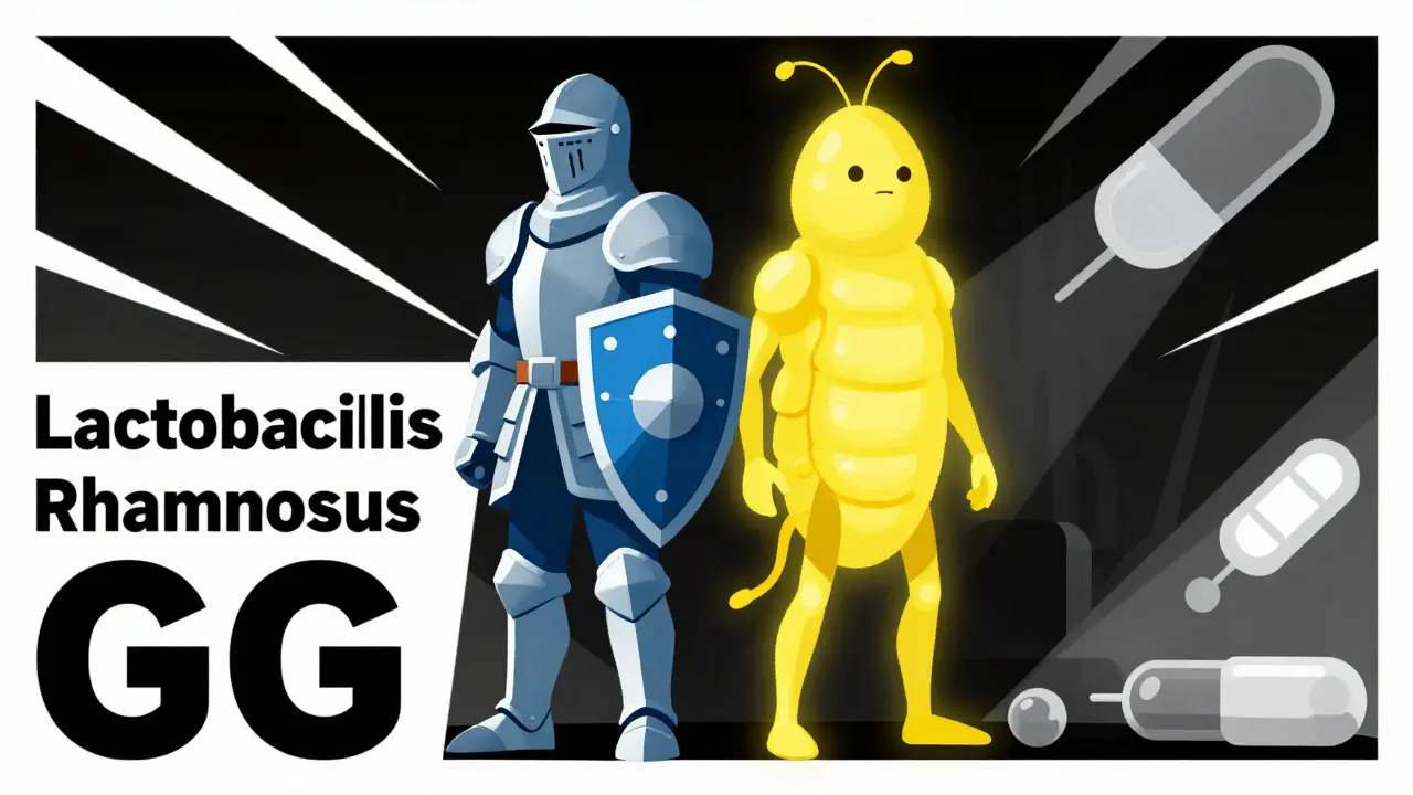 Heroic probiotic strains protecting the gut from infection